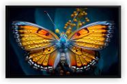 Quadro Decorativo Borboleta Colorida Salas Tela Canvas Premium GG2