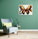 Quadro Decorativo Borboleta Mel - 50x70cm Quadro Decorativo Borboleta Mel - 50x70cm