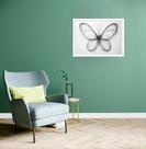Quadro Decorativo Borboleta Rascunho - 50x70cm Quadro Decorativo Borboleta Rascunho - 50x70cm