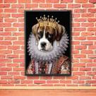 Quadro Decorativo Boxer Rainha 45x34cm Quadro Decorativo Boxer Rainha 45x34cm