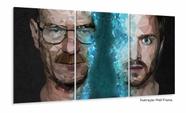 Quadro Decorativo Breaking Bad 3 pç 120x60