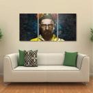 Quadro Decorativo Breaking Bad Heisenberg Em Tecido 3 Peças Quadro Decorativo Breaking Bad Heisenberg Em Tecido 3 Peças
