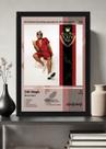 Quadro Decorativo Bruno Mars 24K Magic (Colored) Com Vidro Tamanho:21cm x 30cm (A4)