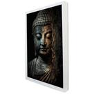 Quadro Decorativo Buda Meditando em Moldura Caixa