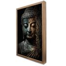 Quadro Decorativo Buda Meditando em Moldura Caixa Quadro Decorativo Buda Meditando em Moldura Caixa