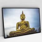 Quadro Decorativo Buda Meditativo em tela Canvas