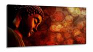 Quadro Decorativo Buda Mistico 130x60 em Tecido Canvas
