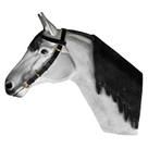 Quadro Decorativo Cabeça Busto Cavalo Parede Resina Branco