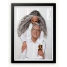 Quadro Decorativo Caetano Veloso e Maria Bethânia A3 42x30cm. Quadro Decorativo Caetano Veloso e Maria Bethânia A3 42x30cm.