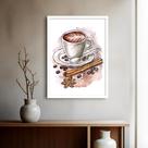 Quadro Decorativo Café Canela - 70x50cm Quadro Decorativo Café Canela - 70x50cm