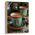 Quadro decorativo Café dos Aromas e Sabores Matinais - Art Canvas