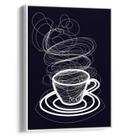 Quadro decorativo Café Energizante na Espiral do Tempo - Art Canvas Quadro decorativo Café Energizante na Espiral do Tempo - Art Canvas
