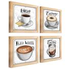 Quadro Decorativo Café Expresso Padaria Cozinha 12x12cm 2 Quadro Decorativo Café Expresso Padaria Cozinha 12x12cm 2