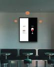 Quadro Decorativo Café Vinho AM PM - 70x50cm Quadro Decorativo Café Vinho AM PM - 70x50cm