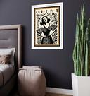 Quadro Decorativo Cantora De Ópera - 70x50cm
