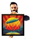 Quadro Decorativo Capa Disco Celebration Day Led Zeppelin