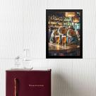 Quadro Decorativo Capivaras No Bar 45x34cm Quadro Decorativo Capivaras No Bar 45x34cm