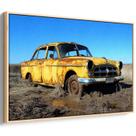 Quadro decorativo Carro Antigo Esquecido no Campo - Art Canvas