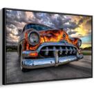 Quadro decorativo Carro Clássico Brilhando Sob o Pôr do Sol - Art Canvas Quadro decorativo Carro Clássico Brilhando Sob o Pôr do Sol - Art Canvas