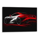 Quadro decorativo Carro Esportivo Acelerando no Horizonte Noturno - Art Canvas Quadro decorativo Carro Esportivo Acelerando no Horizonte Noturno - Art Canvas