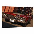 Quadro decorativo Carro GTA 5 Jogos - Tela em Tecido