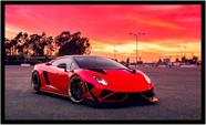 Quadro Decorativo Carro Lamborghini Automóvel Esporte Oficinas Lojas Escritórios Com Moldura RC027 Quadro Decorativo Carro Lamborghini Automóvel Esporte Oficinas Lojas Escritórios Com Moldura RC027