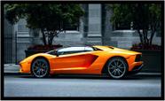 Quadro Decorativo Carro Lamborghini Automóvel Esporte Oficinas Lojas Escritórios Com Moldura RC028 Quadro Decorativo Carro Lamborghini Automóvel Esporte Oficinas Lojas Escritórios Com Moldura RC028