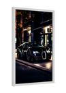 Quadro decorativo - carro preto bugatti luxo cidade