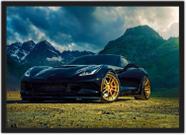 Quadro Decorativo Carros Quartos Salas Decoração Com Moldura