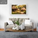 Quadro Decorativo Casa de Bambu: Mod. 0401