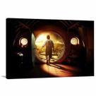 Quadro decorativo Casa Hobbit Filmes Tela em Tecido Quadro decorativo Casa Hobbit Filmes Tela em Tecido
