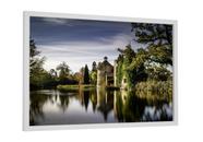 Quadro decorativo - castelo inglês lago árvores Quadro decorativo - castelo inglês lago árvores