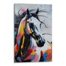 Quadro decorativo Cavalo Imponente nas Cores do Sonho - Art Canvas