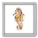 Quadro Decorativo - Cavalo Marinho - 33cm x 33cm - 158qdsb Quadro Decorativo - Cavalo Marinho - 33cm x 33cm - 158qdsb