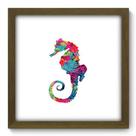 Quadro Decorativo - Cavalo Marinho - 33cm x 33cm - 277qdsm