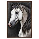 Quadro Decorativo Cavalo Sala Quarto Moldura Cx Alta 100x66
