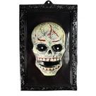 Quadro Decorativo Caveira em Relevo Halloween