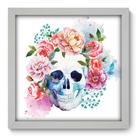 Quadro Decorativo - Caveira Mexicana - 33cm x 33cm - 098qddb