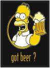 Quadro Decorativo Cerveja Homer Simpsons Got Beer Bar Churrasco Gourmet Com Moldura Quadro Decorativo Cerveja Homer Simpsons Got Beer Bar Churrasco Gourmet Com Moldura