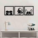 Quadro Decorativo Chacorros 3mm Vazado - Mdf