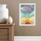 Quadro Decorativo Chakras - Aquarela 33x24cm