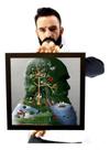 Quadro Decorativo Charles Darwin Arte Exclusiva