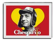 Quadro Decorativo Chespirito Chaves Moldura Branca