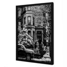 Quadro Decorativo Cidade Boston em Moldura Caixa