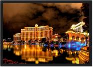 Quadro Decorativo Cidade Las Vegas Decoração De Salas Com Moldura