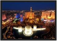 Quadro Decorativo Cidade Las Vegas Decoração De Salas Com Moldura