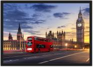 Quadro Decorativo Cidade Londres Decoração De Salas Com Moldura