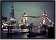 Quadro Decorativo Cidade Londres Decoração De Salas Com Moldura