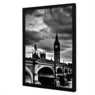 Quadro Decorativo Cidade Londres em Moldura Caixa