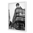 Quadro Decorativo Cidade Manchester em Moldura Caixa